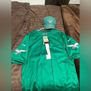 Brand new Kelly green eagles Nike jersey